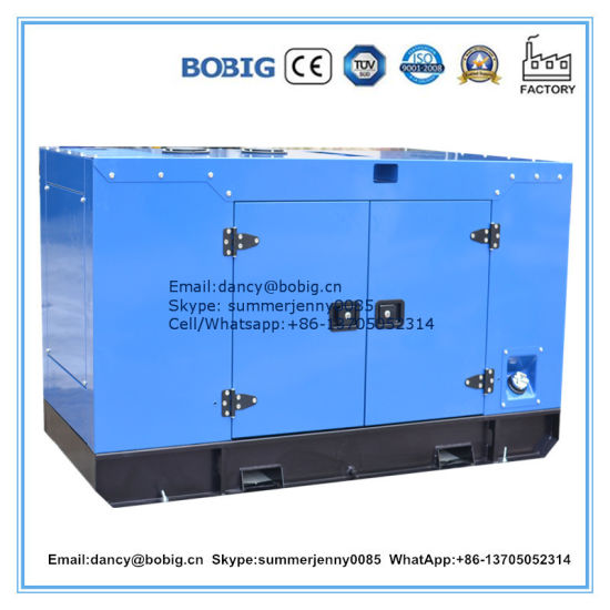 Single Phase 15kw Enclosed Diesel Generator with Weichai Engine